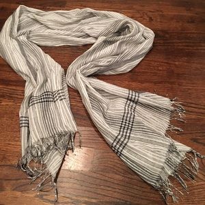 Silver scarf